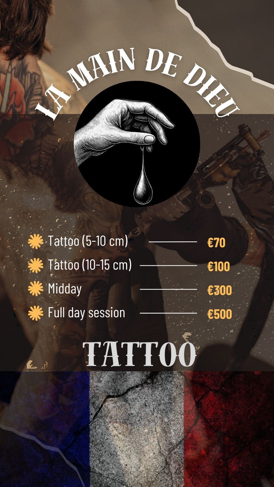 Tatouage – Prix Référence