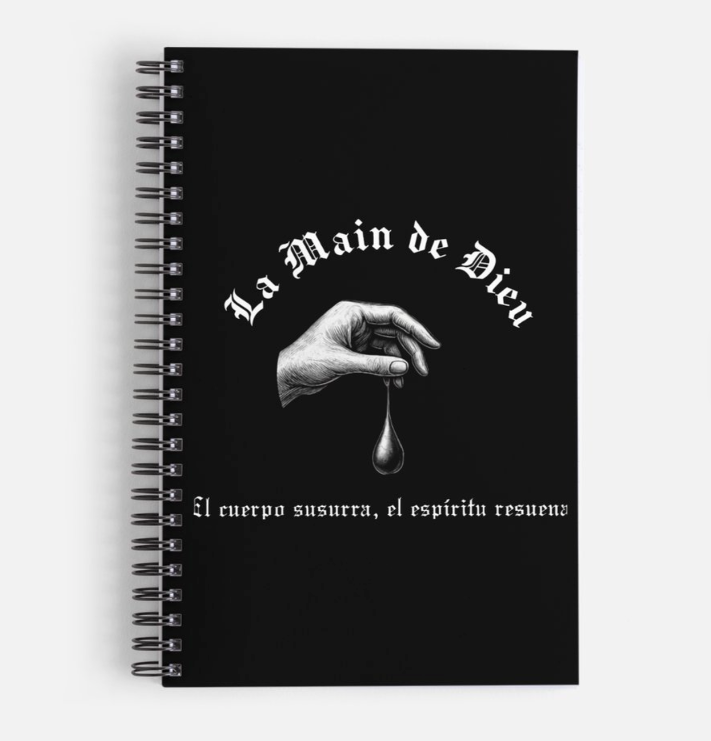 Cahier La Main de Dieu – Carnet spirituel & créatif