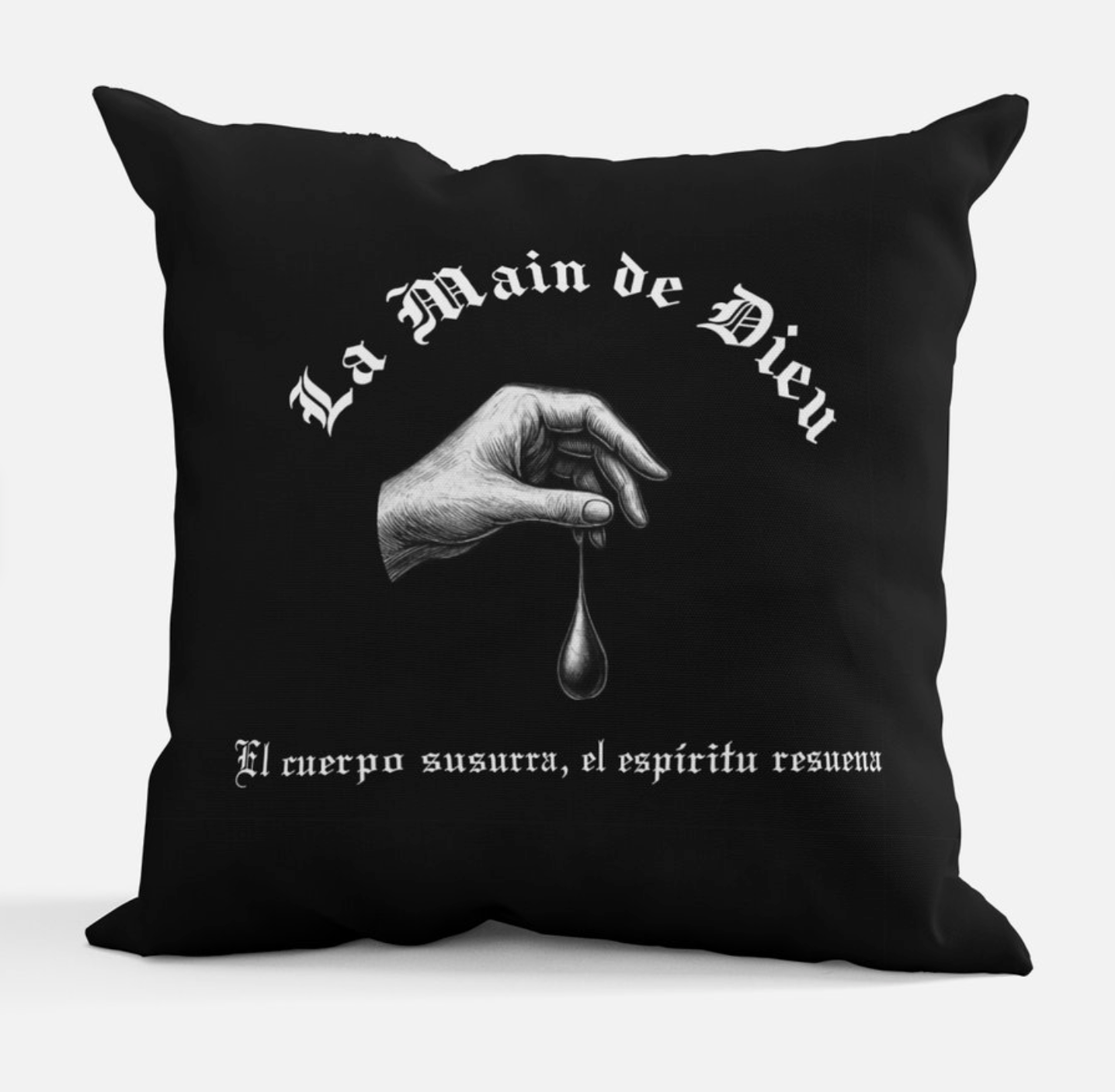 Coussin La Main de Dieu – Confort & Symbolisme